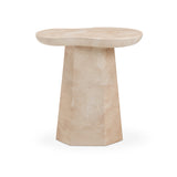 Zaya Rose Faux Marble Indoor/Outdoor Side Table by TOV Furniture at Eve Furniture