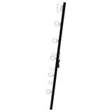 Zayan Black High Gloss Full Length Floor Mirror With Lighting by Coaster at Eve Furniture