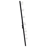 Zayan Black High Gloss Full Length Floor Mirror With Lighting by Coaster at Eve Furniture