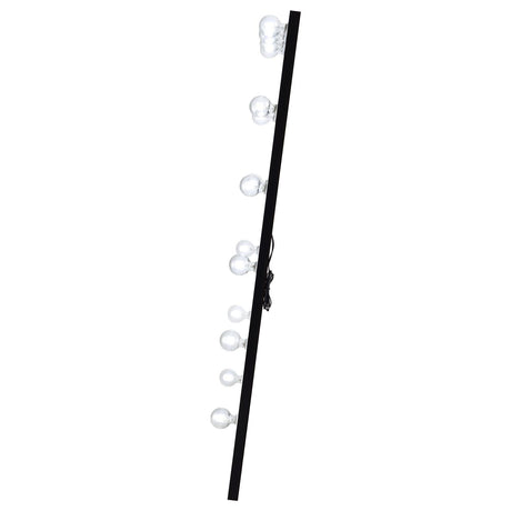 Zayan Black High Gloss Full Length Floor Mirror With Lighting by Coaster at Eve Furniture