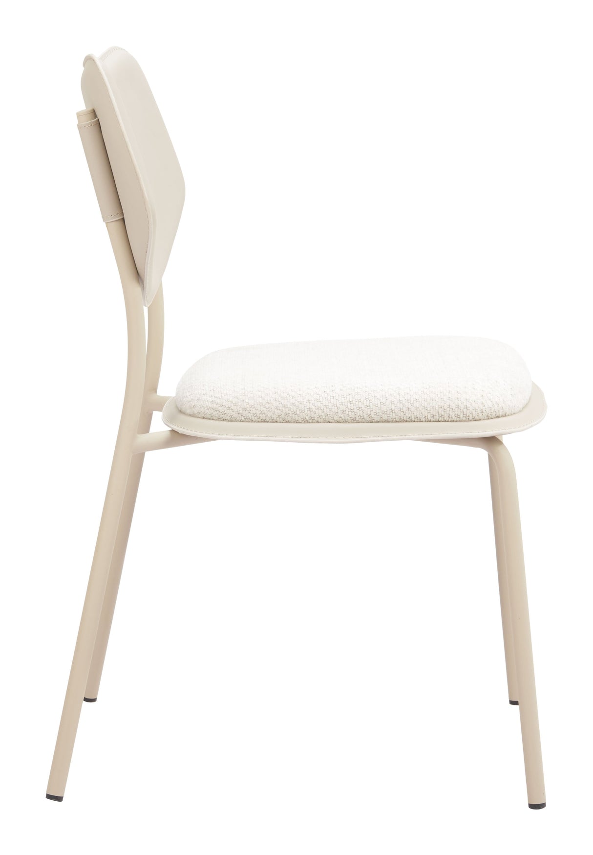 Zeal Light Gray & Beige Dining Chair (Set of 4) by Zuomod at Eve Furniture