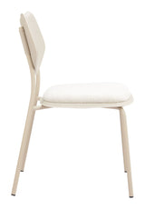 Zeal Light Gray & Beige Dining Chair (Set of 4) by Zuomod at Eve Furniture
