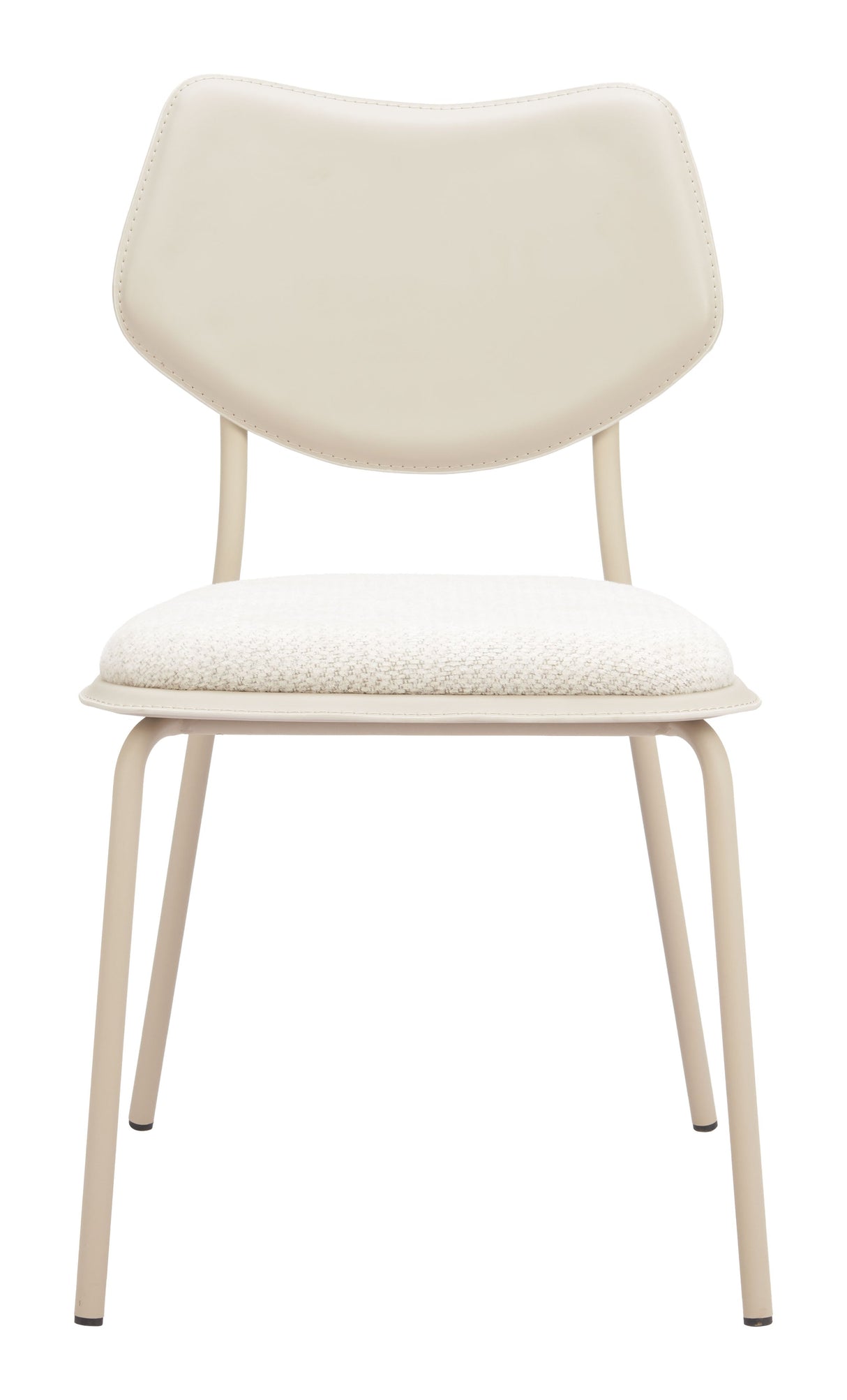 Zeal Light Gray & Beige Dining Chair (Set of 4) by Zuomod at Eve Furniture