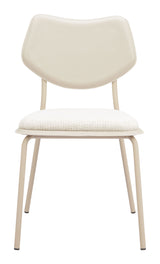 Zeal Light Gray & Beige Dining Chair (Set of 4) by Zuomod at Eve Furniture