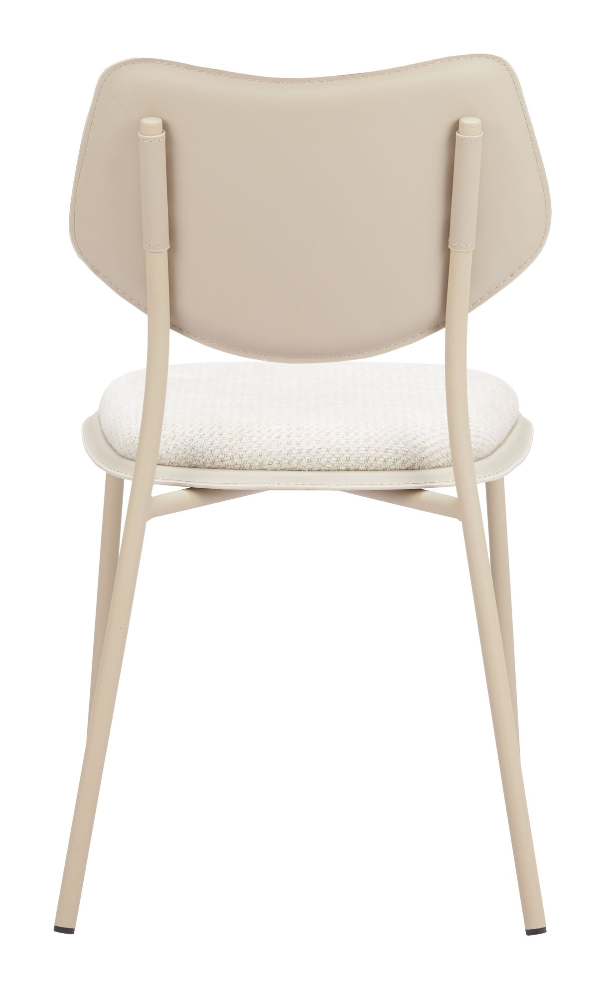 Zeal Light Gray & Beige Dining Chair (Set of 4) by Zuomod at Eve Furniture