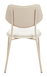 Zeal Light Gray & Beige Dining Chair (Set of 4) by Zuomod at Eve Furniture