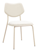 Zeal Light Gray & Beige Dining Chair (Set of 4) by Zuomod at Eve Furniture