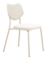 Zeal Light Gray & Beige Dining Chair (Set of 4) by Zuomod at Eve Furniture