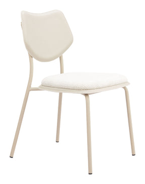 Zeal Light Gray & Beige Dining Chair (Set of 4) by Zuomod at Eve Furniture