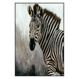 Zebra Black/White Painting 48x72 by Buddy Whitlock by Classic Home at Eve Furniture