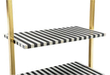 Zebra Multicolor Shelf by Zuomod at Eve Furniture