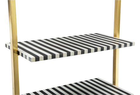 Zebra Multicolor Shelf by Zuomod at Eve Furniture