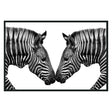 Zebras Black/White Photography 48x72 by Classic Home at Eve Furniture