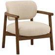 Zeidan Chair, Sand by Dovetail at Eve Furniture