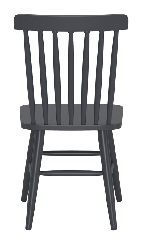 Zeilen Black Outdoor Dining Chair (Set of 2) by Zuomod at Eve Furniture