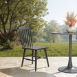 Zeilen Black Outdoor Dining Chair (Set of 2) by Zuomod at Eve Furniture