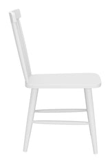 Zeilen White Outdoor Dining Chair (Set of 2) by Zuomod at Eve Furniture