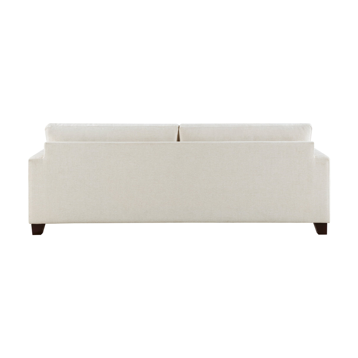 Zeke Ivory Sofa and Ottoman by Homelegance at Eve Furniture