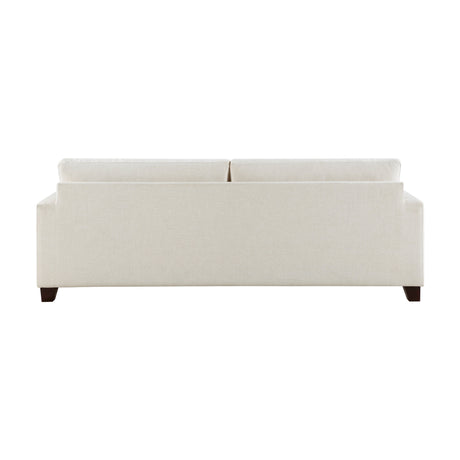 Zeke Ivory Sofa by Homelegance at Eve Furniture