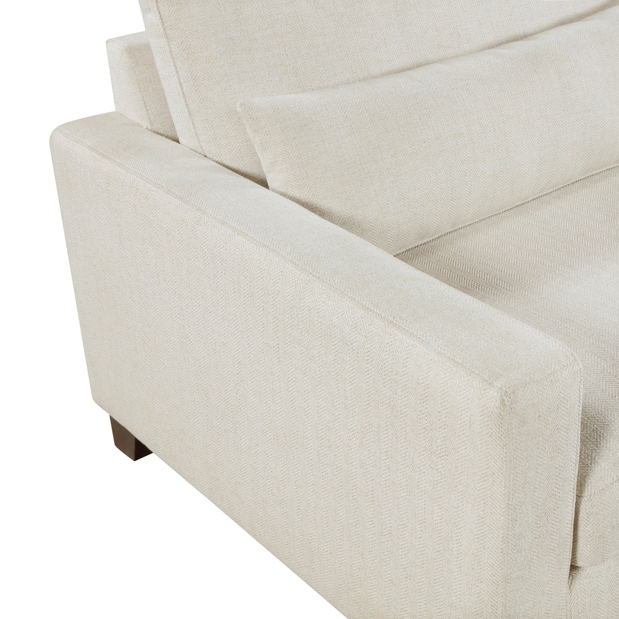 Zeke Ivory Sofa by Homelegance at Eve Furniture