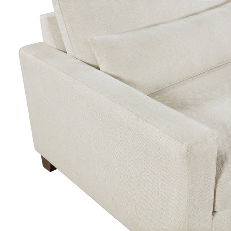 Zeke Ivory Sofa by Homelegance at Eve Furniture