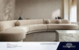 Zelda Light Camel Performance Velvet 3-Pc Sectional by Diamond Sofa at Eve Furniture