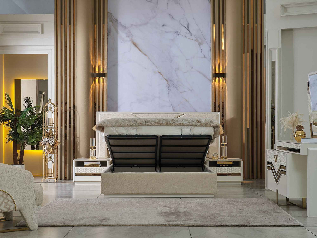 Zen Bed Frame With Headboard by Furnia at Eve Furniture