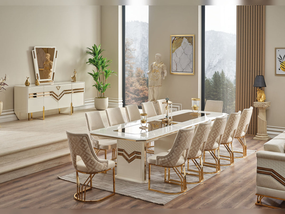Zen Dining Table by Furnia at Eve Furniture