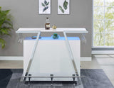 Zena Bar w/LED Lights by Steve Silver at Eve Furniture