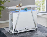 Zena Bar w/LED Lights by Steve Silver at Eve Furniture