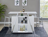 Zena Bar w/LED Lights by Steve Silver at Eve Furniture