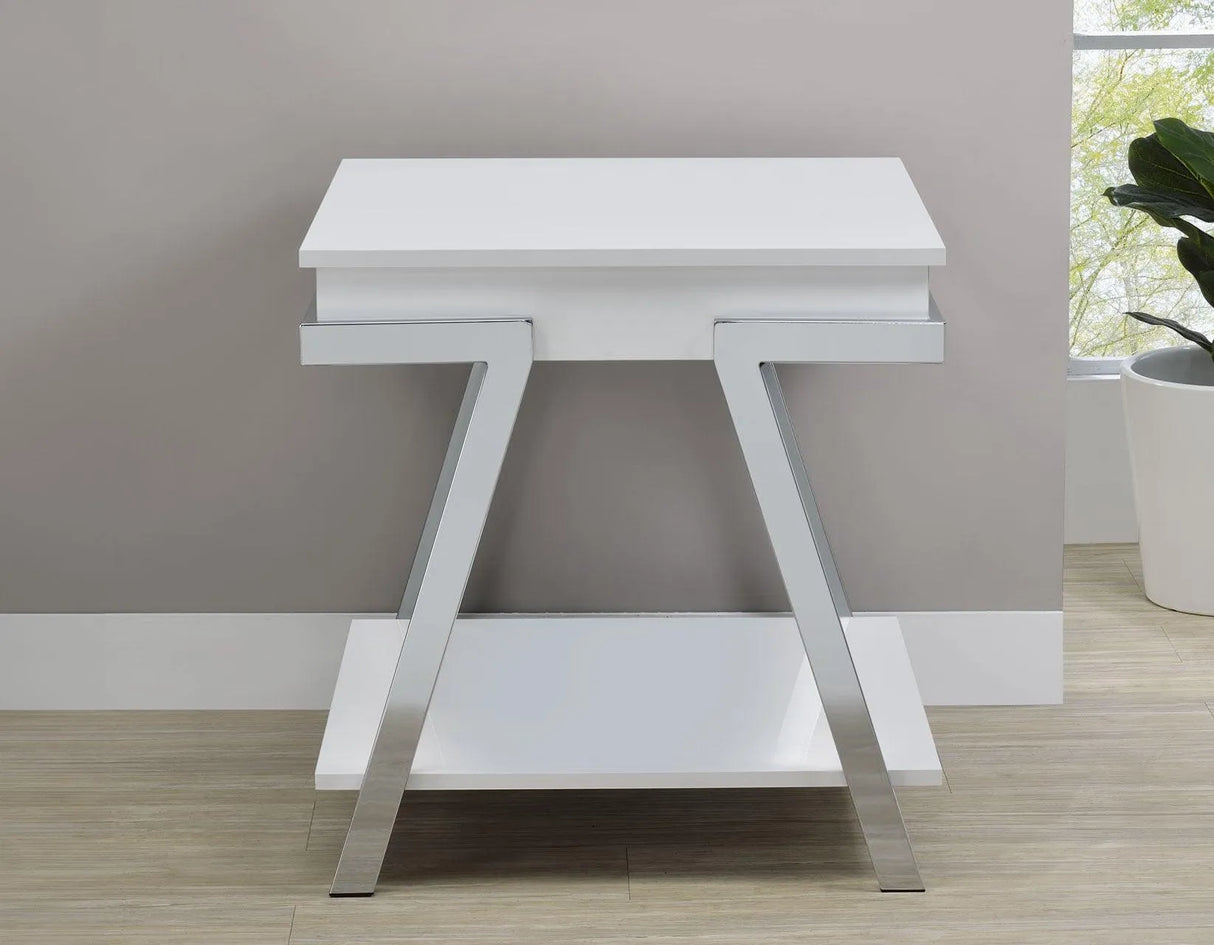 Zena End Table by Steve Silver at Eve Furniture