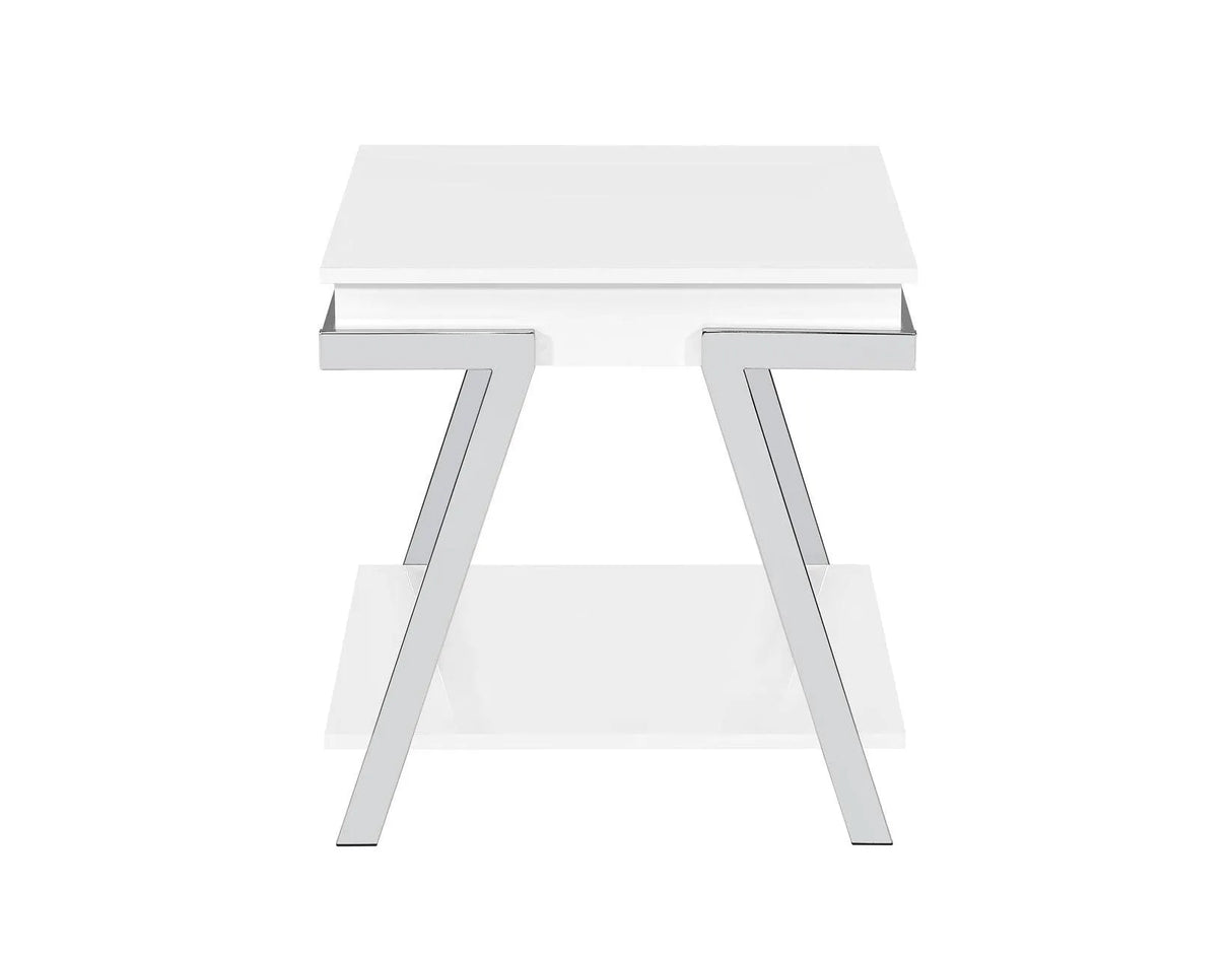 Zena End Table by Steve Silver at Eve Furniture