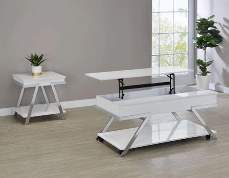 Zena End Table by Steve Silver at Eve Furniture