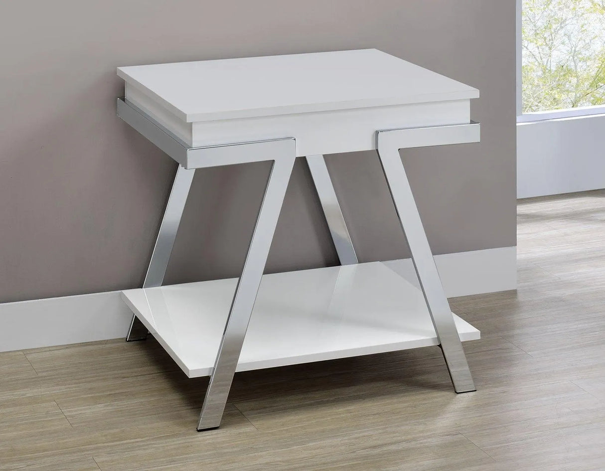 Zena End Table by Steve Silver at Eve Furniture