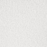 Zena Ivory Faux Sheepskin Upholstered Round Ottoman by Coaster at Eve Furniture