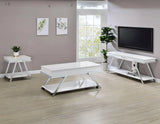 Zena Lift-Top Cocktail Table with Casters by Steve Silver at Eve Furniture