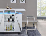 Zena 3-Piece Bar Set with LED lighting by Steve Silver at Eve Furniture