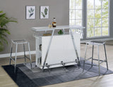Zena 3-Piece Bar Set with LED lighting by Steve Silver at Eve Furniture