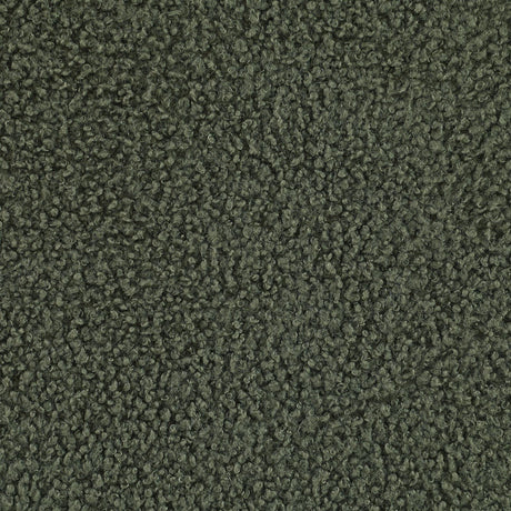 Zena Green Faux Sheepskin Upholstered Round Ottoman by Coaster at Eve Furniture