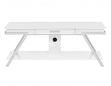 Zena White TV Stand with Drawer by Steve Silver at Eve Furniture