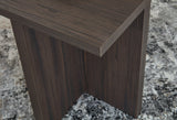 Zendex Brown Table by Ashley at Eve Furniture