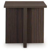 Zendex Brown Table by Ashley at Eve Furniture