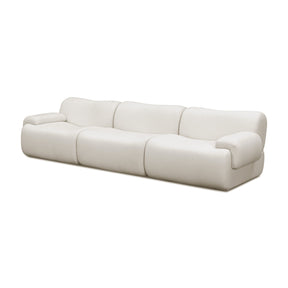 Zenith 116.5" Contract-Grade Upcycled Fabric Modular Sofa by TOV Furniture at Eve Furniture