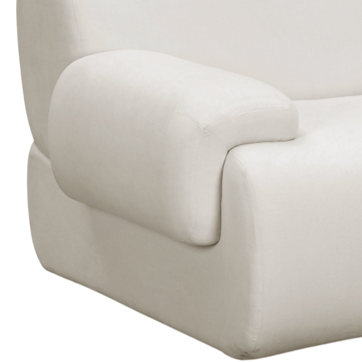 Zenith 116.5" Contract-Grade Upcycled Fabric Modular Sofa by TOV Furniture at Eve Furniture