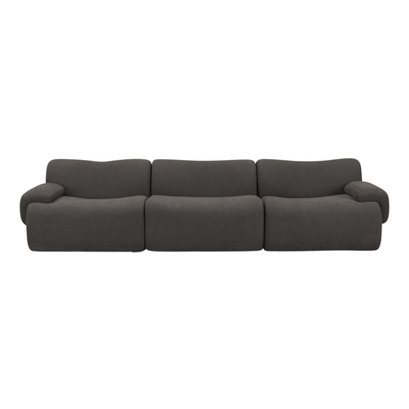Zenith 116.5" Contract-Grade Upcycled Fabric Modular Sofa by TOV Furniture at Eve Furniture