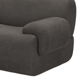 Zenith 5-Piece Contract-Grade Upcycled Fabric Modular Sectional by TOV Furniture at Eve Furniture