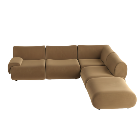Zenith 5-Piece Modular Sectional by TOV Furniture at Eve Furniture