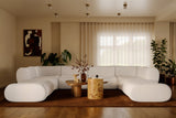 Zenith 8-Piece Contract-Grade Upcycled Fabric Modular U-Sectional by TOV Furniture at Eve Furniture