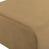 Zenith 8-Piece Latte Brown Performance Velvet Modular U-Sectional by TOV Furniture at Eve Furniture